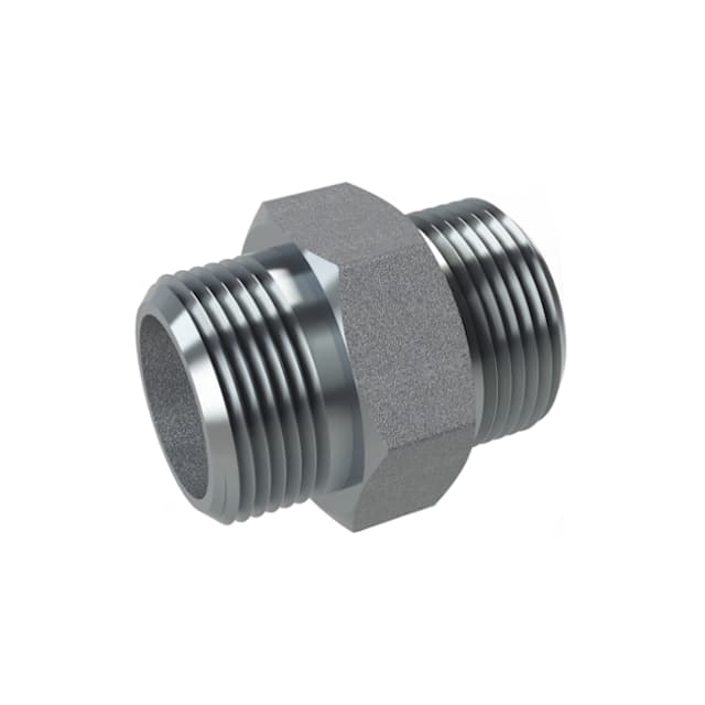 Forged Hex Nipple Threaded